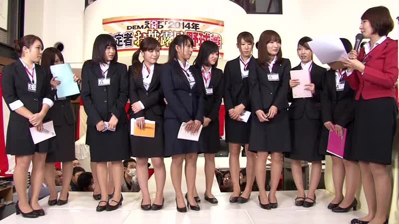 SOD女子社員未満！？祝！2014年度 内定者厳選10名初お披露目！初脱ぎ！恥じらい！SOD社内スペシャル野球拳